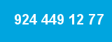 924 449 12 77